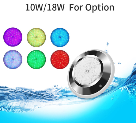 물속 12V 주도하는 수영장 빛 색상 변화 벽걸이용은 수영장 빛 IP68을 이끌었습니다