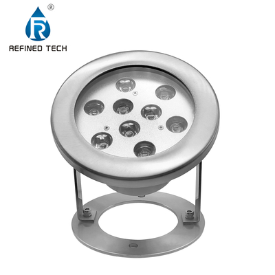 주문 방수 주도하는 수중 라이트 램프 항코로시브 12W 18W 25W online manufacture