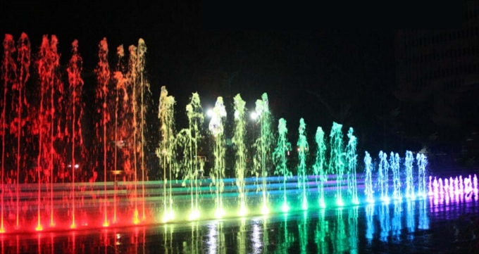 LED 분수대 물속 기업 연합 빛 304 스테인레스 강, IP68, RGBW, 방수 3